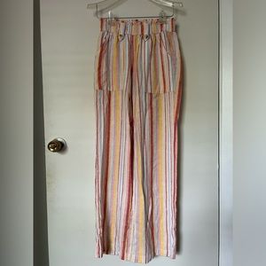So Linen blend  pants size X-small